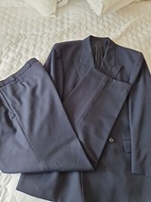 Albert williams Mens Blue Suit Size 40s 