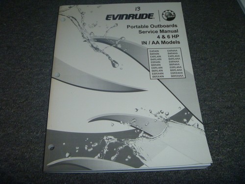 2013 evinrude 6 hp - 6,