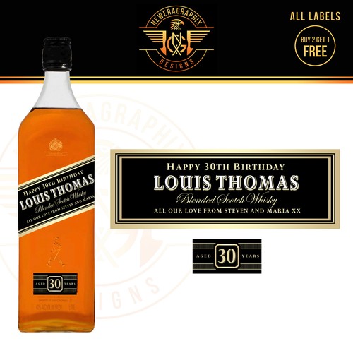 Personalised scotch whisky - scotch,