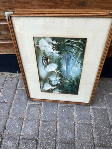Vintage mid century wooden - vintage, lap