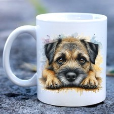 Border Terrier Mug, Pet Dog - Ideal Gift, Birthday, Christmas