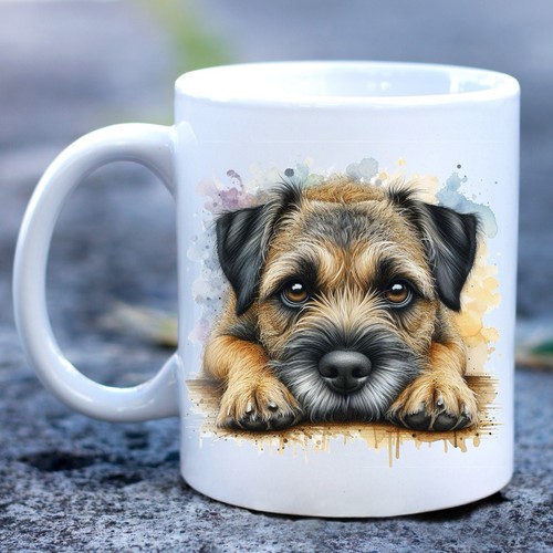 Border terrier mug - border, pet