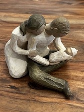 Willow Tree by Susan Lordi NEW LIFE Mother Father Baby Resin Figurine 6"