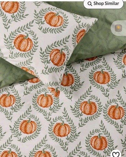 Single size autumn - single, pumpkin