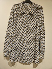 Ladies Geometric Print Shirt