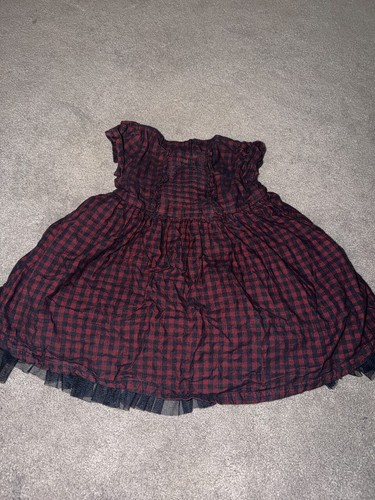Baby girls red navy - m&s,