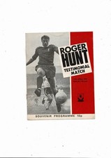 Liverpool v Ex England X1 Roger Hunt Testimonial Football Programme 1971/72
