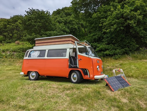 1973 bay window camper - t2,