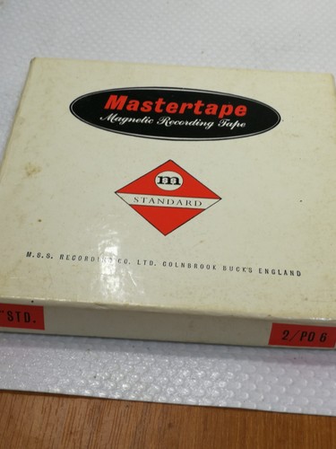 Mastertape reel - mastertape, to