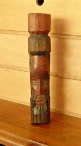 Hand carved wooden - hand,