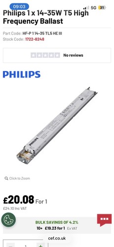 Philips 35w t5 high - philips, 14-35w