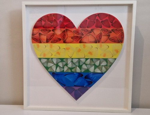 Damien hirst signed butterfly - damien,