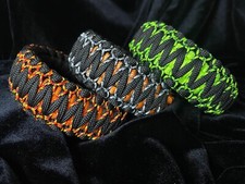 Paracord bracelet stitched - bracelet,