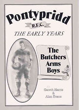 PONTYPRIDD RFC RUGBY BOOK BUTCHERS ARMS BOYS HARRIS EVANS FORMATION OF THE CLUB