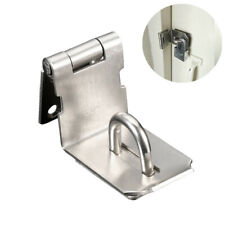 Hasp And Staple Gate Door Shed For Padlock Latch Lock Home Garden 90 Degrees