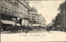 Postcard Paris IV, Rue de
