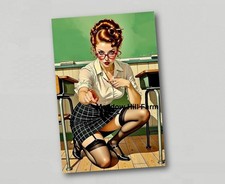 Fridge magnet Pin up Girl