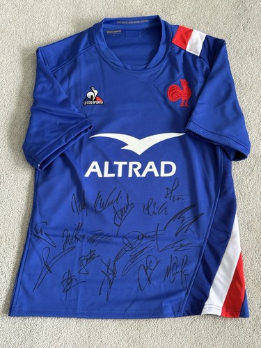 France rugby 2022 signed - france,
