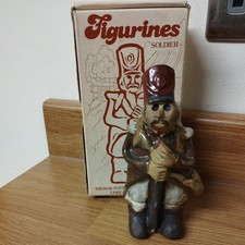 Vintage Soldier Tremar Studio Pottery figure Cornwall 70's 12.5cm High Boxed Vgc