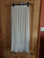 Zara Cream Maxi Skirt Size S/M