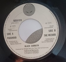 7" SINGLE VERTIGO SWIRL LABEL