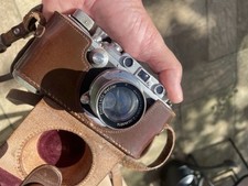 Leica D.R.P Ernst Leitz Wetzlar 1937 Rangefinder IIIa SN 232569 Summar Lens