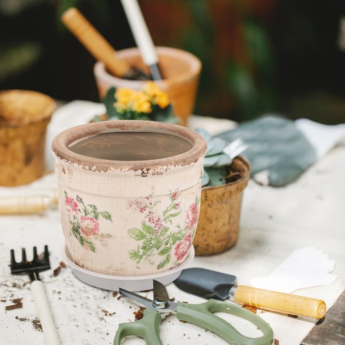 Vintage pot garden pots - vintage,