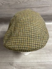 Olney Tweed Flat Cap Size 7