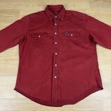 Wrangler Red Denim Western