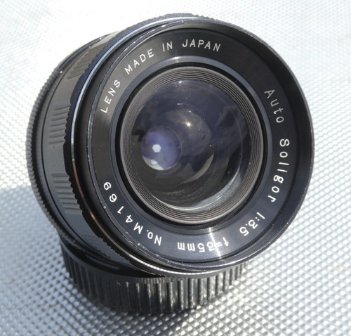 Auto soligor f 35mm - auto, 1:3.5