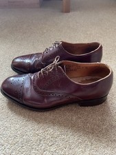 Loake Mens Brogue Shoes Brown