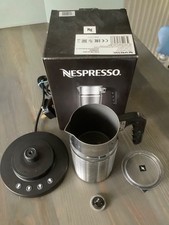 Nespresso Aeroccino 4 Milk Frother with Power Base. Hot or Cold Frothing.