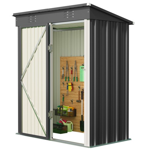 6x5ft lockable metal - lockable, garden
