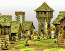 Medieval / Fantasy  Village Buildings – 28mm Wargaming – D&D / Warhammer Scenery