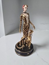 House Of Erte Leopard Franklin Mint