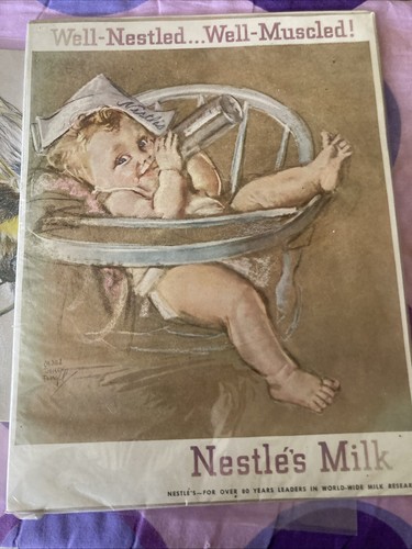 Small vintage advertising