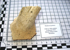 Medieval 12th century pottery