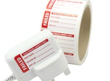 PAT Testing - FAILED  Labels /