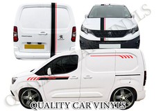 Peugeot Partner Racing Stripes