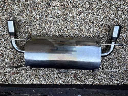 Mx5 rear exhaust - rear, box.