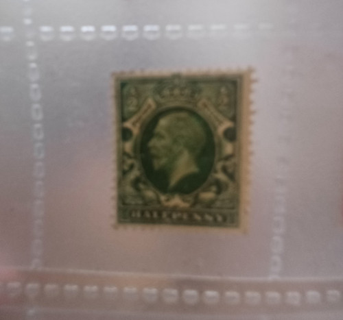 Rare stamp half penny - rare,