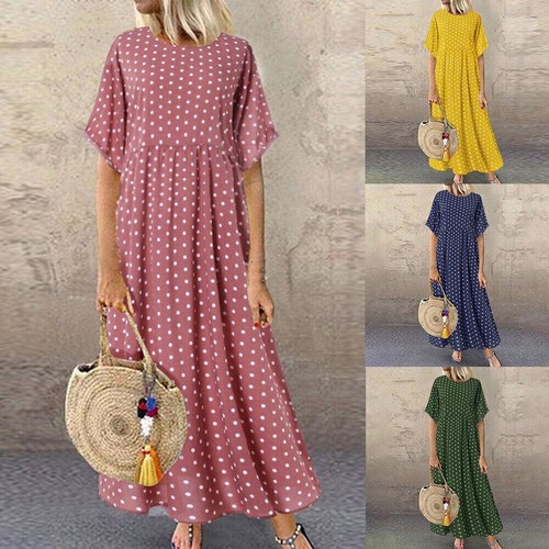 Womens short sleeve polka - womens,