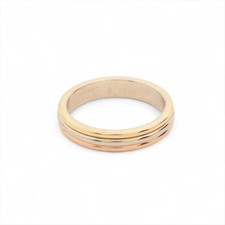 Cartier Tricolor Ring 750(YG×PG×WG) 4.5g 52