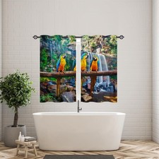 ANHOPE Parrot Curtains Eyelet