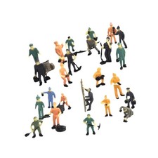 27Pcs 1:87 Figures Miniatures