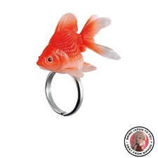 New Ringcolle! Yubiwa Goldfish and Turtle [2. Red Ryukin] Single Item Gachapon