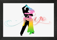 Tango Framed Wall Art Poster