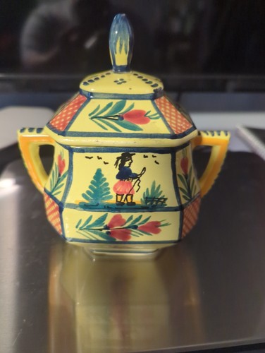 Quimper yellow octagonal - quimper,