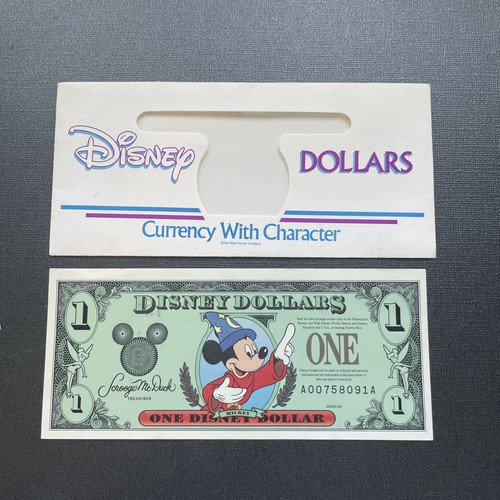 One disney dollar sorcerer - disney,