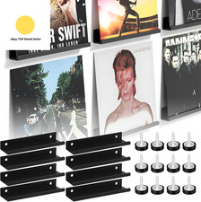 8 Pcs Vinyl Wall Mount Record